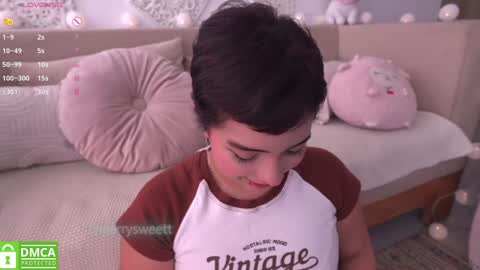 Snapshot of cheerrysweett chatting on February 3, 2025, 2:02 pm Baby Cherry online show from February 3, 2025, 2:02 pm