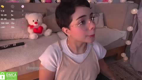 Snapshot of cheerrysweett chatting on February 15, 2025, 12:22 pm Baby Cherry online show from February 15, 2025, 12:22 pm