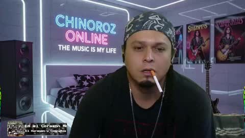 Snapshot of chinoroz chatting on October 8, 2025, 6:55 am Enrique online show from October 8, 2025, 6:55 am