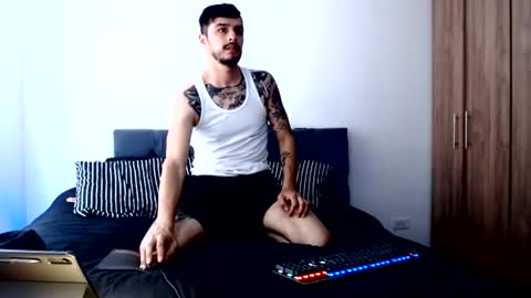 Snapshot of chris_demolisher chatting on July 23, 2026, 8:40 pm Im back here lets play hard online show from July 23, 2026, 8:40 pm