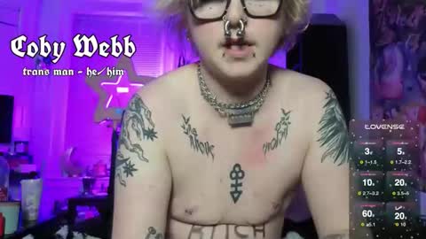 Coby Webb online show from March 13, 2026, 11:00 pm