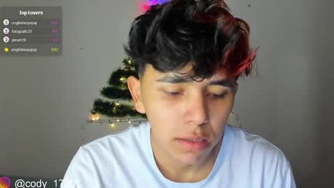 Snapshot of cody_evanss chatting on December 16, 2024, 3:00 pm cody online show from December 16, 2024, 3:00 pm