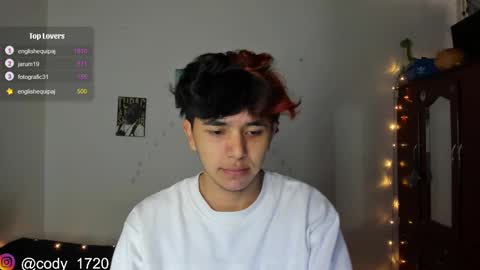 Snapshot of cody_evanss chatting on January 11, 2025, 2:15 pm cody online show from January 11, 2025, 2:15 pm