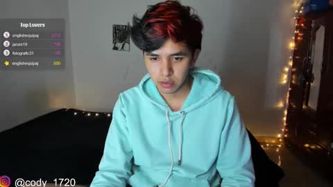 Snapshot of cody_evanss chatting on January 12, 2025, 11:04 pm cody online show from January 12, 2025, 11:04 pm