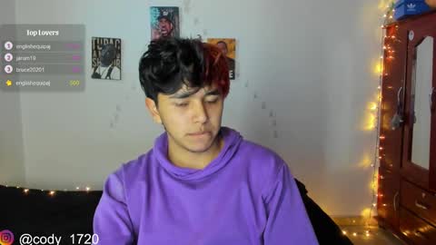 Snapshot of cody_evanss chatting on January 18, 2025, 4:10 pm cody online show from January 18, 2025, 4:10 pm