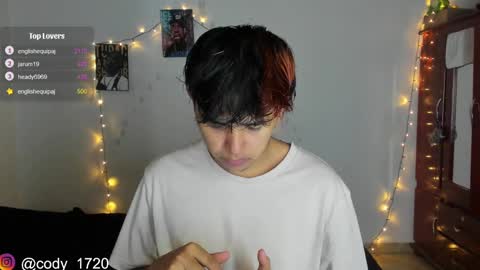 Snapshot of cody_evanss chatting on February 17, 2025, 1:21 pm cody online show from February 17, 2025, 1:21 pm