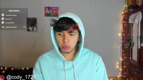 Snapshot of cody_evanss chatting on February 28, 2025, 3:26 pm cody online show from February 28, 2025, 3:26 pm