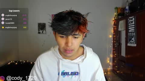 Snapshot of cody_evanss chatting on March 1, 2025, 4:44 pm cody online show from March 1, 2025, 4:44 pm