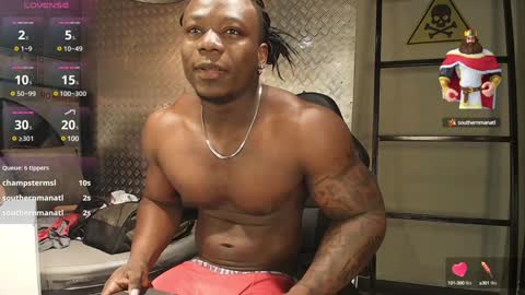 Snapshot of colethunder chatting on January 11, 2025, 12:01 am ColeThunder online show from January 11, 2025, 12:01 am