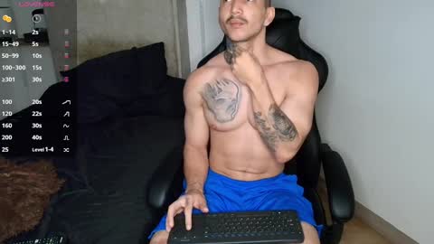 colombianmuscle8 online show from January 14, 2025, 1:36 am