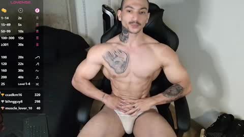 colombianmuscle8 online show from February 19, 2025, 5:16 am