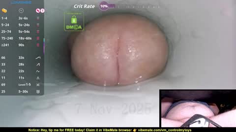 Control online show from November 7, 2025, 9:48 pm