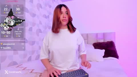 Snapshot of coraline_arts chatting on February 3, 2025, 7:52 pm Cora online show from February 3, 2025, 7:52 pm