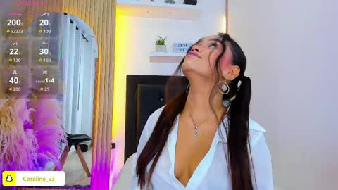 Coraline connected from 10 pm to 6 am Colombia time online show from April 4, 2026, 12:31 am