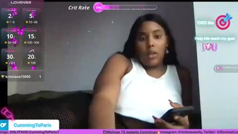 Snapshot of cummingtoparis chatting on November 16, 2025, 9:31 pm Cumming To Mistress Isabella Cummings online show from November 16, 2025, 9:31 pm