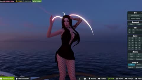 DAFNE online show from October 23, 2025, 6:50 pm