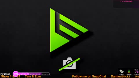 Snapshot of damienslick chatting on January 29, 2025, 12:02 pm Damien Slick online show from January 29, 2025, 12:02 pm