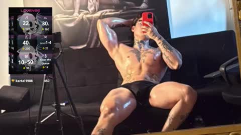 Dante coppola online show from October 24, 2025, 1:57 am