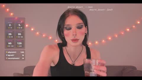 Snapshot of deserve_dessert chatting on March 1, 2025, 3:16 pm Domi online show from March 1, 2025, 3:16 pm