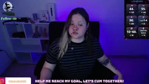 Lola Bdsm and fries online show from January 25, 2025, 11:11 pm