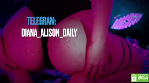 Snapshot of diana_alison chatting on January 16, 2025, 3:02 pm Diana Dolly D or just D online show from January 16, 2025, 3:02 pm