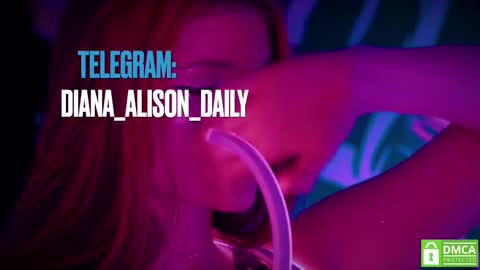 Snapshot of diana_alison chatting on February 16, 2025, 3:04 am Diana Dolly D or just D online show from February 16, 2025, 3:04 am