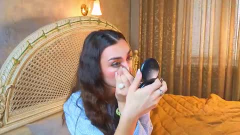 Snapshot of dinacaguimbal chatting on January 12, 2026, 10:20 am Dina and ill be glad to be here with you follow to me online show from January 12, 2026, 10:20 am