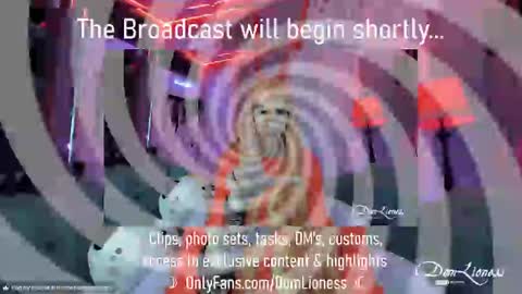 DomLioness online show from March 8, 2025, 12:33 am