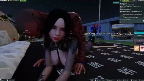 Snapshot of doomkitten666 chatting on June 27, 2026, 5:45 am Doomkitten666 online show from June 27, 2026, 5:45 am