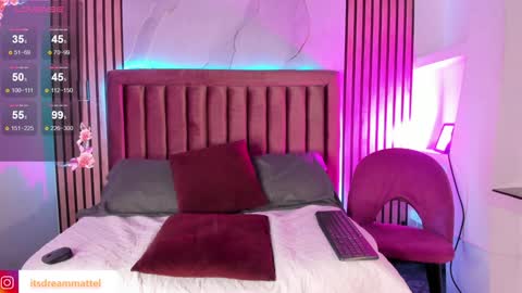 Snapshot of dreammatell_ chatting on January 23, 2025, 3:05 am Dream Matell online show from January 23, 2025, 3:05 am