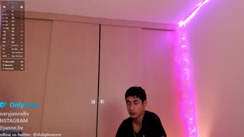 Snapshot of dub_pleasure_dub chatting on February 25, 2025, 5:41 am Charlie Janne online show from February 25, 2025, 5:41 am