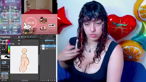 eli666uwu online show from March 7, 2025, 8:55 pm