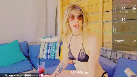 Emery Lune online show from April 22, 2026, 11:06 pm