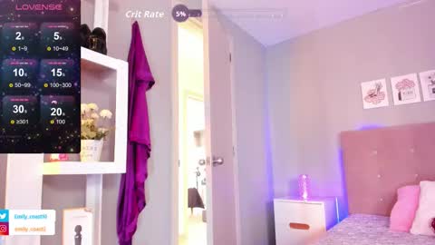 Snapshot of emilycoast chatting on February 18, 2026, 7:32 pm Emi Fit online show from February 18, 2026, 7:32 pm