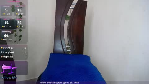 Eros Smith online show from January 23, 2025, 6:45 pm