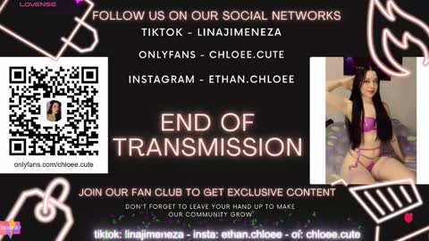 Snapshot of ethan_chloee chatting on December 6, 2024, 6:59 am Chloe Ethan online show from December 6, 2024, 6:59 am