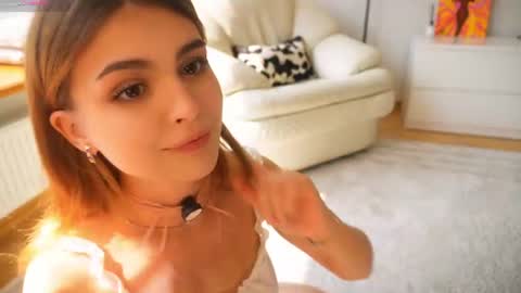 Snapshot of eva_zill_blossom chatting on July 24, 2026, 6:33 am Hello my name is Eva its my first day here online show from July 24, 2026, 6:33 am