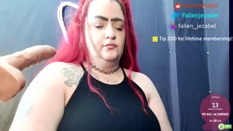 fallen_jezabel online show from February 24, 2026, 8:01 am