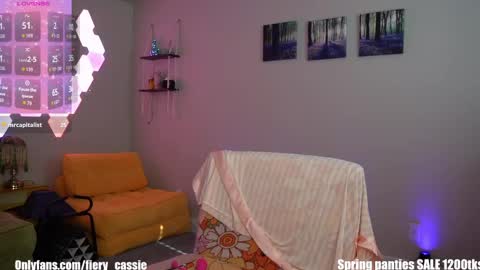 Snapshot of fiery_redhead chatting on May 18, 2026, 12:51 am Cassie Ventura online show from May 18, 2026, 12:51 am