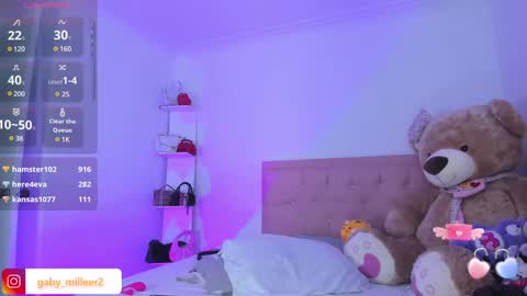 Snapshot of gabriela_miller2 chatting on February 3, 2025, 7:18 am Gaby online show from February 3, 2025, 7:18 am