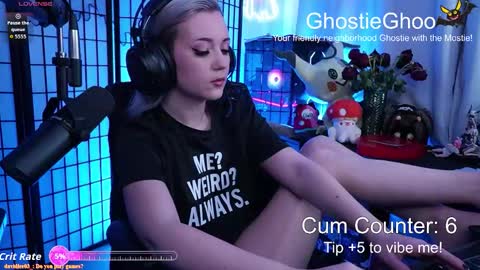 Ghostie online show from February 27, 2026, 1:16 am