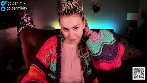 Snapshot of golden_miki chatting on December 24, 2024, 6:33 am Shy in the streets but a freak in the sheets online show from December 24, 2024, 6:33 am