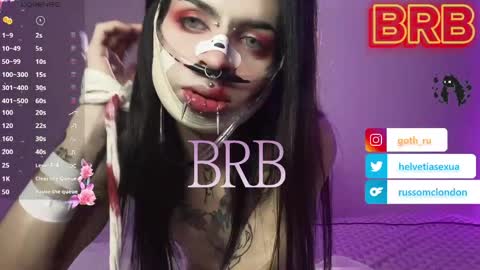 Snapshot of goth_ru chatting on May 16, 2026, 12:26 pm Russ online show from May 16, 2026, 12:26 pm