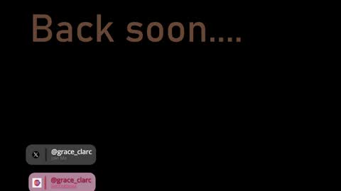 Grace clarc online show from April 29, 2026, 2:54 pm