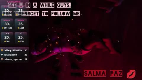 SALMA  online show from January 20, 2025, 7:47 am