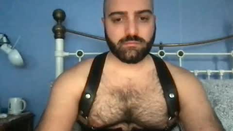 Snapshot of hairyleatherguy chatting on January 14, 2025, 2:22 pm Hairy Guy online show from January 14, 2025, 2:22 pm