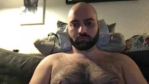 Snapshot of hairyleatherguy chatting on January 19, 2025, 9:34 pm Hairy Guy online show from January 19, 2025, 9:34 pm