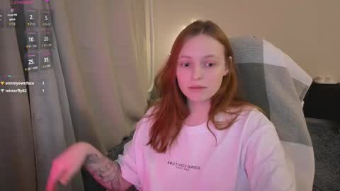 Snapshot of hanna_melon chatting on February 12, 2025, 7:56 pm Hanna next stream is Mo 8pm-6am by CET online show from February 12, 2025, 7:56 pm