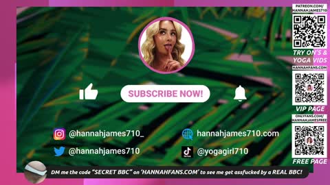 Hannah James online show from January 22, 2025, 4:33 pm