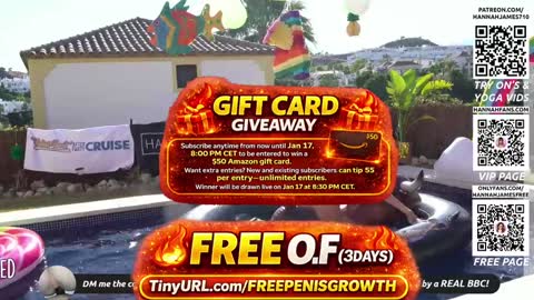 Hannah James online show from January 17, 2026, 3:50 pm